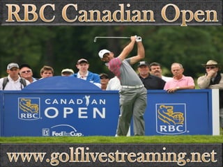 watch RBC Canadian Open ipod