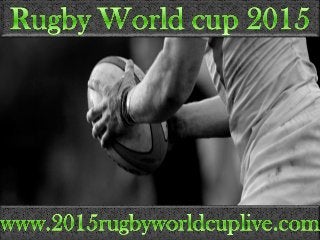 watch RWC 2015 matches with finest HD class picture and sound