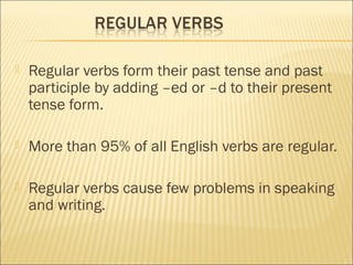 Tense Class 6 | PPT