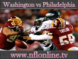 Washington vs Philadelphia live hd stream