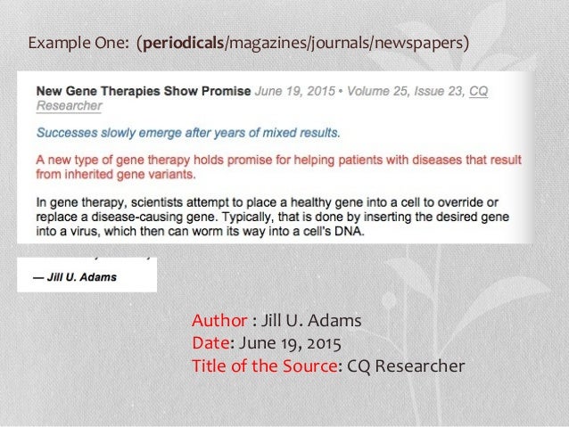 Apa Oral Citation / 65+ Apa Citation After A Quote