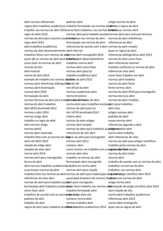 abnt normas referencias
regras abnt trabalhos academicos
trabalho nas normas da abnt 2014
regra da abnt 2014
normas da abnt para resumos academicos
regra abnt 2014
abnt trabalhos acadêmicos
normas da abnt desenvolvimento
trabalhos feitos com normas da abnt
quais são as normas da abnt para trabalhos
como fazer as normas da abnt
normas da bnt
abnt manual
norma da abnt 2014
exemplo de trabalho nas normas da abnt
normas abnt referências bibliográficas
normas abnt dissertação
manual abnt 2014
formatação da abnt
normas técnicas da abnt para trabalhos acadêmicos
normas da abnt trabalhos
abnt 6023 atualizada 2011
normas a abnt 2014
normas artigo abnt
trabalho na regra da abnt
abnt normas artigo
normas abnt2
normas abnt mestrado
trabalho feito com as normas da abnt
abnt nbr 6023 2012
citação de artigo abnt
citações de sites abnt
norma abnt 2014
normas abnt para monografias
forma de abnt
abnt normas trabalhos academicos
as principais normas da abnt
trabalho feito nas normas da abnt
referências de sites abnt
normas da abnt para trabalho escolar
formatação abnt trabalhos academicos
como fazer abnt
trabalhos de acordo com as normas da abnt
padroes da abnt
trabalho de abnt
regras da abnt para trabalhos acadêmicos
padroes abnt
trabalho formatado nas normas da abnt
como fazer trabalhos nas normas da abnt
normas abnt para trabalho escolar
referencias nas normas da abnt
formatação nas normas da abnt
referencias de acordo com a abnt
abnt internet
normas abnt monografia 2014
normas abnt desenvolvimento
trabalhos norma abnt
normas abnt como fazer
normas abnt para tcc
trabalho acadêmico abnt
normas da abnt 2011
site da nbr
site oficial da abnt
normas academicas abnt
norma brasileira
trabalho em forma de abnt
norma abnt para trabalhos escolares
normas da abnt para tcc
nbr 14724 atualizada 2013
ordens abnt
normas da abnt artigos
normas abnt simples
normas do abnt para trabalhos academicos
referencias de site abnt
regras da abnt para monografia
normas abnt 2011
comprar abnt
como montar um trabalho com as normas da abnt
normas abnt sites
trabalho na normas da abnt
formatação abnt monografia
trabalho em norma abnt
normas abnt para citação
normas da abnt para elaboração de trabalhos
associação brasileira de normas técnicas
abnt para monografia
como fazer trabalho nas normas abnt
trabalho formatado abnt
referencias abnt site
comprar norma abnt
normas trabalho abnt
abnt trabalhos academicos 2014
artigo normas da abnt
normas e regras da abnt
referências normas abnt
normas abnt para manuais técnicos
normas da abnt referências
referencias da abnt
normas da abnt simples
quais as regras da abnt
referencias bibliograficas abnt 2013
normas da abnt como fazer
abnt referencias internet
trabalho conforme as normas da abnt
referencias sites abnt
como fazer trabalho em abnt
normas abnt modelos
normas da abnt fonte
fonte normas abnt
normas da abnt 2014 para monografia
normas tecnicas abnt
normas da abnt modelos
abnt para trabalhos
abnt sites
artigos normas abnt
padrões da abnt
novas normas abnt
referencias segundo a abnt
artigo modelo abnt
norma abnt trabalho
abnt referencias de sites
normas da abnt para artigos científicos
trabalho pelas normas da abnt
regras abnt formatação
normas da abnt texto
resumo abnt
trabalho de acordo com as normas da abnt
trabalhos na normas da abnt
trabalhos nas normas abnt
capa de artigo cientifico abnt 2013
referencias normas da abnt
artigo norma abnt
formatação de artigo cientifico abnt 2013
abnt citação de site
norma abnt trabalhos academicos
referencias abnt 2014
norma abnt monografia
quais sao as regras da abnt
 