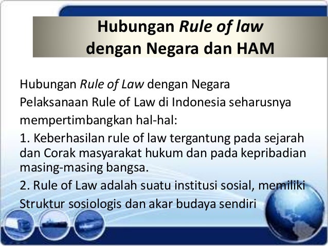 Rule Of Law Rule Of Law