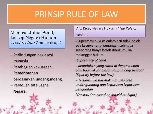 Rule Of Law