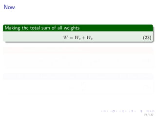 Images/cinvestav-
Now
Making the total sum of all weights
W = Wc + We (23)
We can rewrite the previous equation as
αm =
1
2
ln
W − We
We
=
1
2
ln
1 − em
em
(24)
With the percentage rate of error given the weights of the data points
em =
We
W
(25)
79 / 132
 