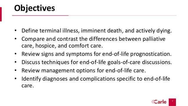 Critical Palliative Care End Of Life Care