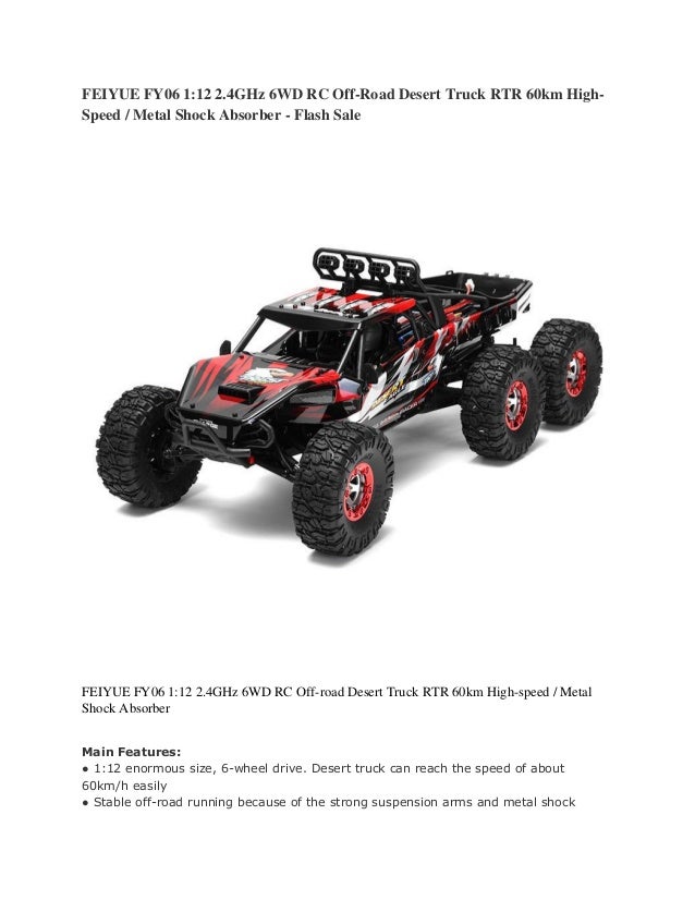 6wd rc truck