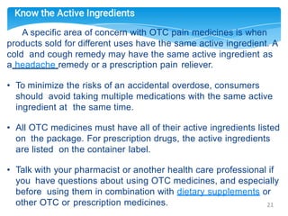 Over the counter (OTC) sales