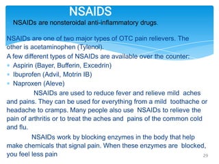Over the counter (OTC) sales
