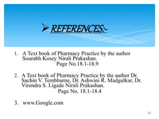 Over the counter (OTC) sales