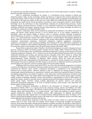 The import of professional development programmes for primary school ...