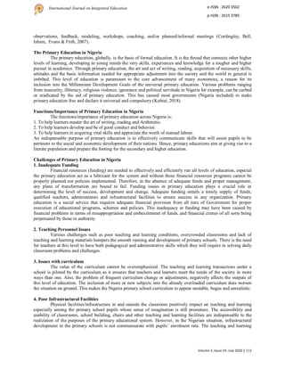 The import of professional development programmes for primary school ...
