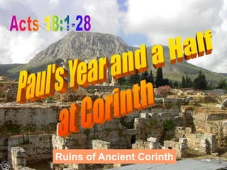 Ruins of Ancient Corinth
 