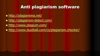  http://plagiarisma.net/
 http://plagiarism-detect.com/
 http://www.plagium.com/
 http://www.dustball.com/cs/plagiarism.checker/
Anti plagiarism software
 