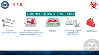 R. P. B. I.
A) IDENTIFICACIÓN DE LOS RESIDUOS.
 