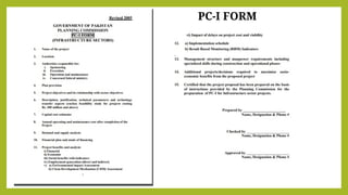 Pc1h Form.pdf 18. PC-I, PC-II, PC-III, PEPRA, SEPRA.pptx