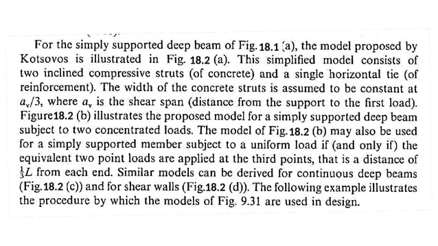 Strut and tie model worked example for beginners | PPTX