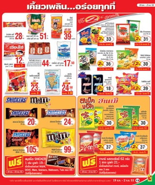 โบรชัวร์บิ๊กซี ฉบับที่ 18/2553 19 สค. - 2 กย. 53