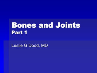 Comprehensive Overview of Bone and Joint Anatomy, Growth, Disorders ...