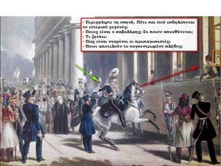 Καμία ουσιαστική 
αλλαγή. 
Λίγα μέτρα για 
αναστολή δυσαρέσκειας 
λαού. 
Περιορισμός επιρροής 
κομμάτων. 
Έντονες αντιδράσεις & 
εξεγέρσεις. 
 