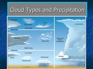 Cloud Types and Precipitation 