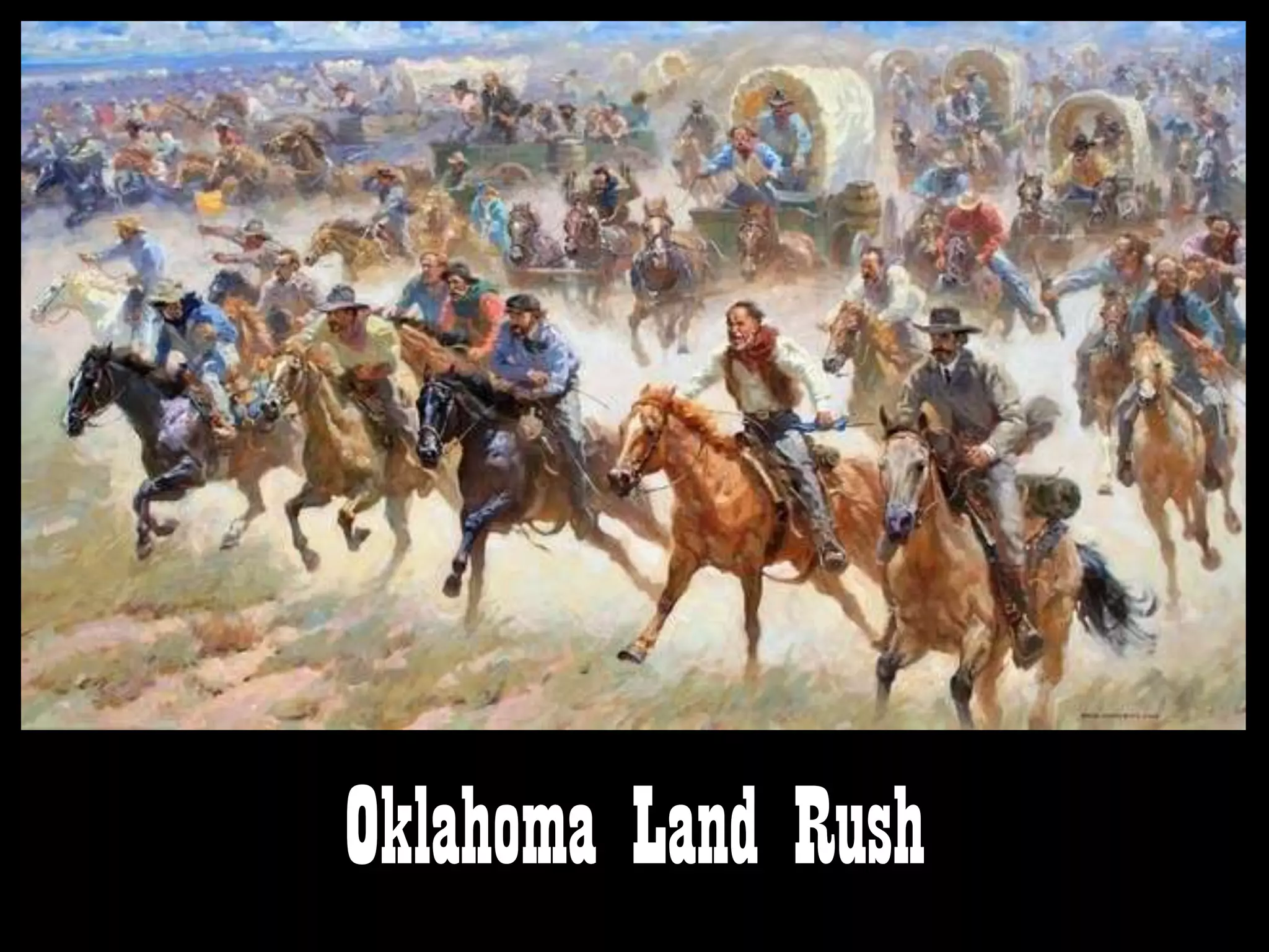 Oklahoma Land Rush