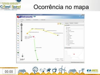 Ocorrência no mapa 
