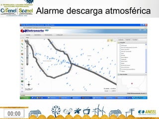 Alarme descarga atmosférica 