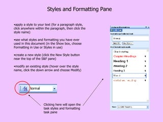 Bullets and Styles | PPT