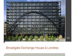 Broadgate Exchange House à Londres
26
 