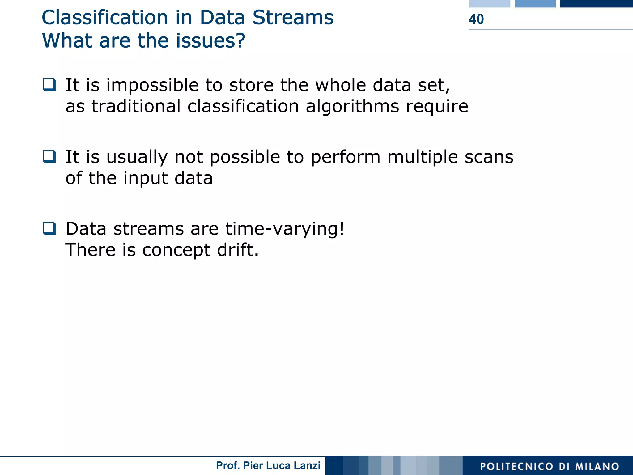 18 Data Streams