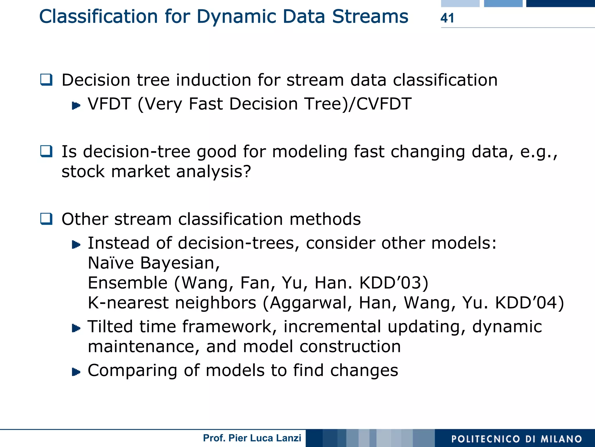 18 Data Streams