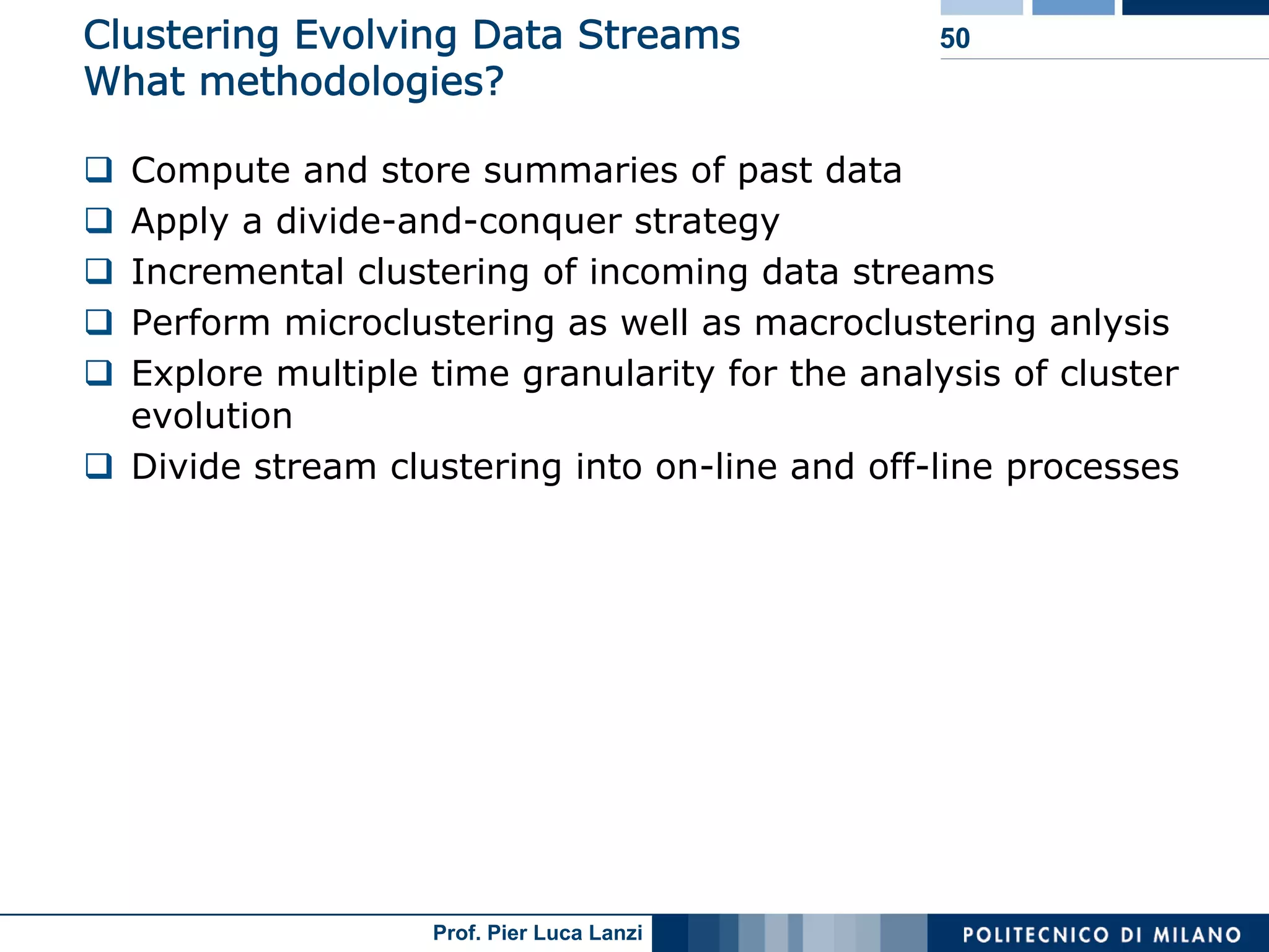 18 Data Streams
