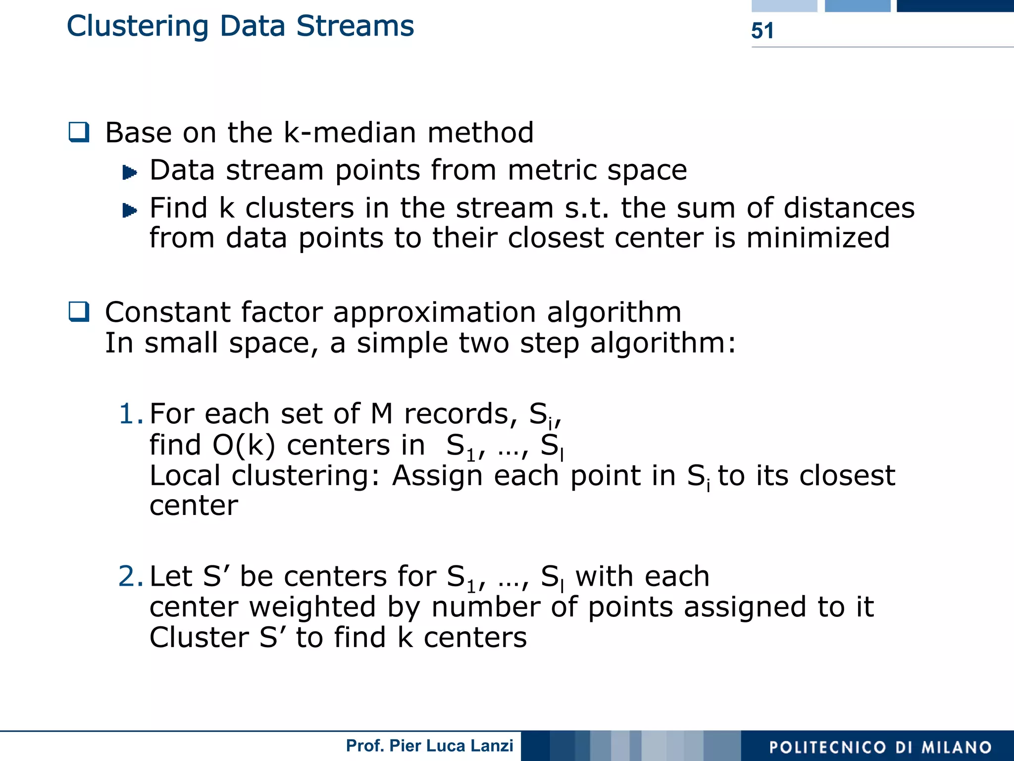 18 Data Streams