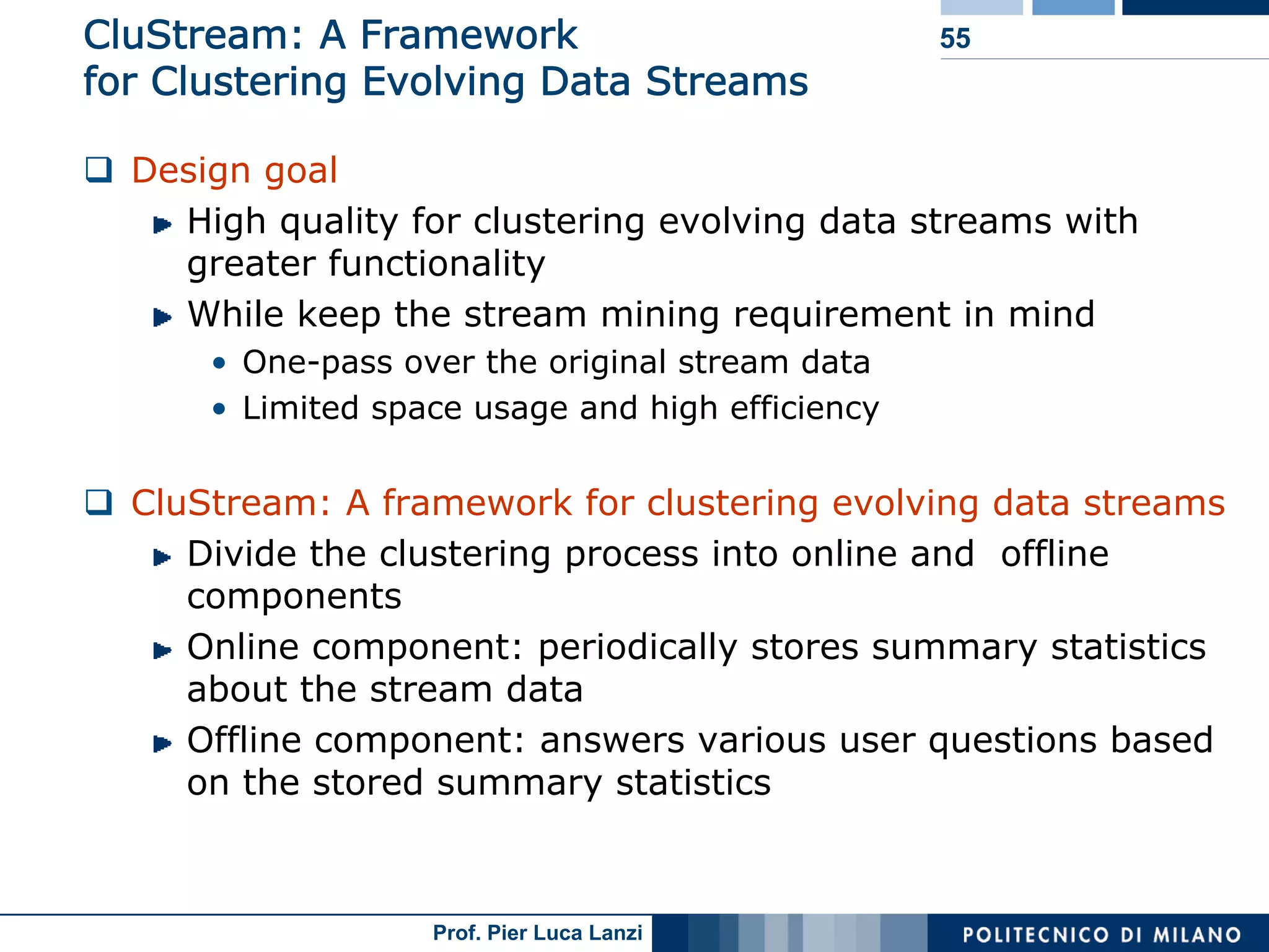 18 Data Streams