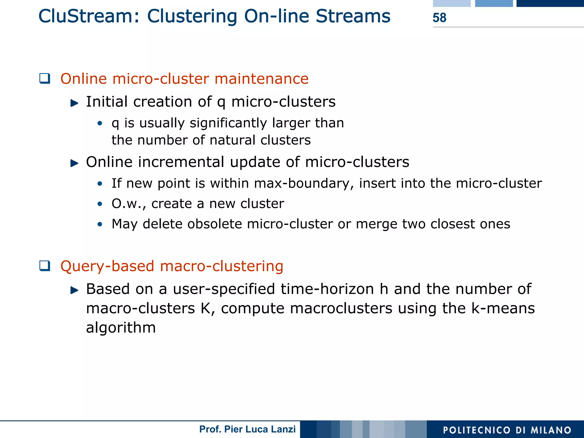 18 Data Streams