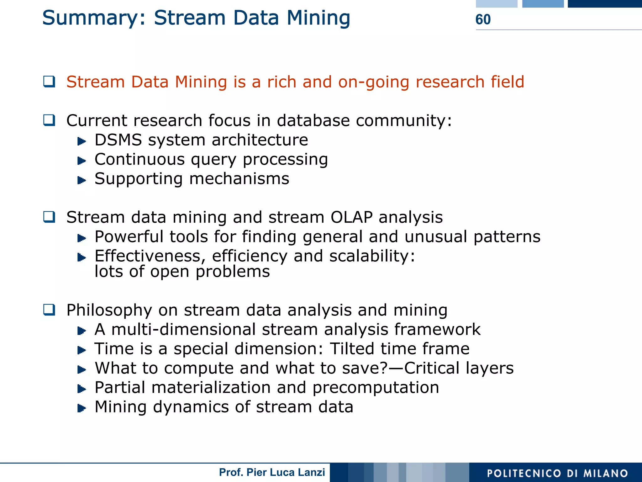 18 Data Streams