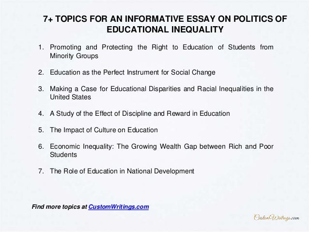 Complete Guide On Writing An Informative Essay On Politics Of Educati Essay Topics For High School English also I Want An Expert To Do My Assignment General English Essays