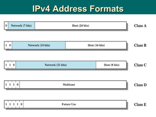 IPv4 Address Formats 