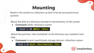 Manage Basic Storage in RHEL - RHCSA (RH134).pdf
