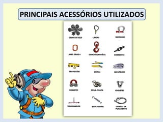 PRINCIPAIS ACESSÓRIOS UTILIZADOS
 