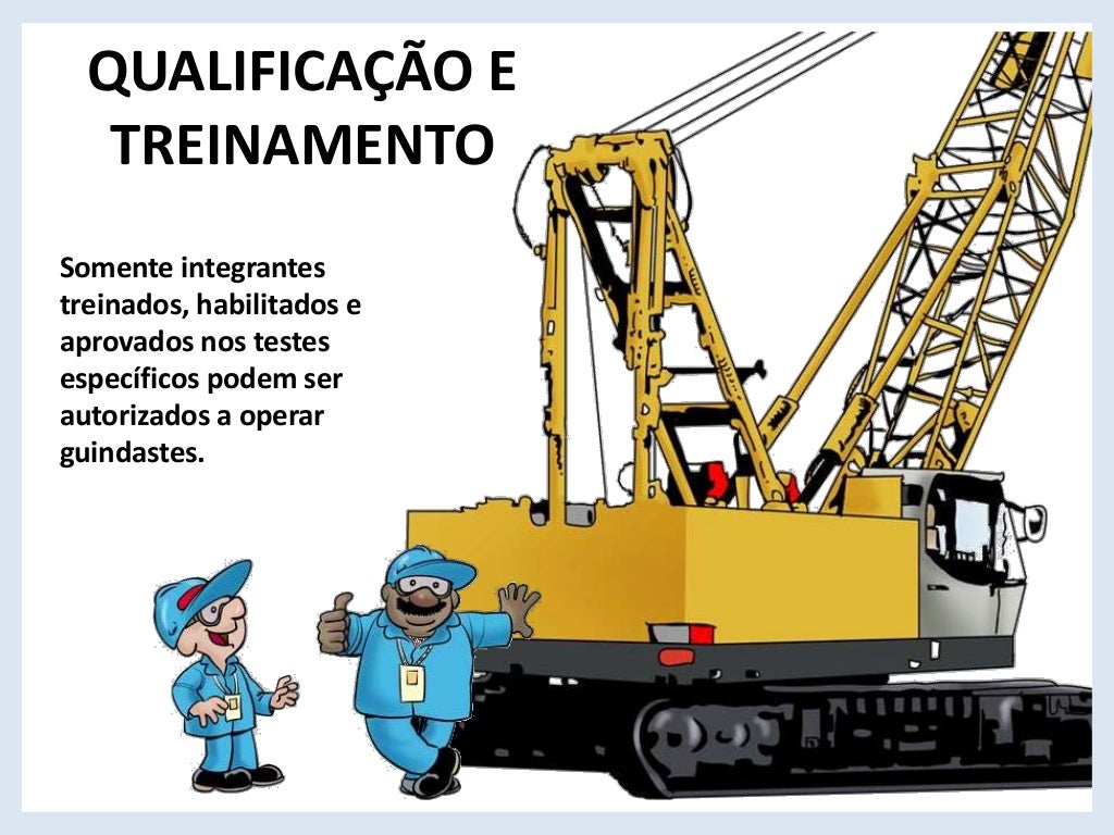 Movimentação e içamento de cargas