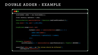 D O U B L E A D D E R - E XA M P L E
 