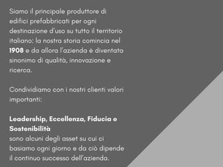RDB ITALPREFABBRICATI - "Sistemi prefabbricati per la logistica"
