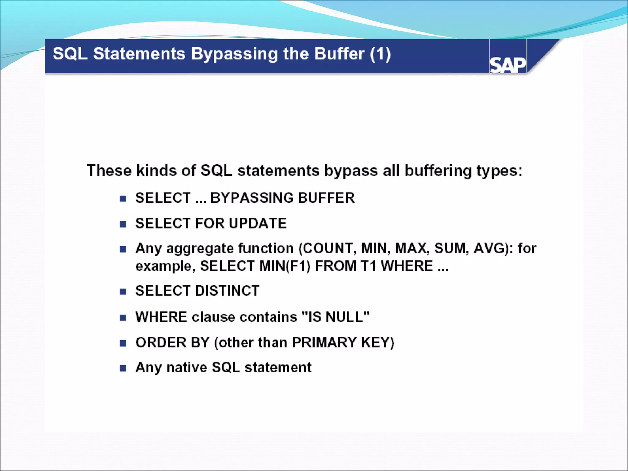 18 sap-table-buffers