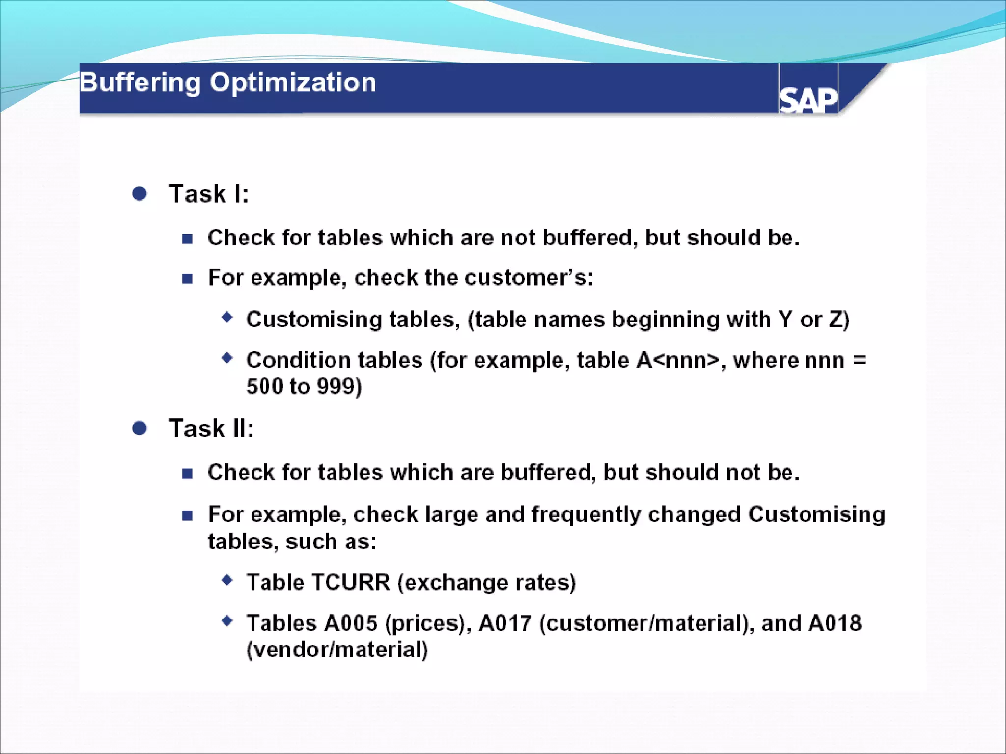 18 sap-table-buffers