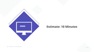 © Copyright 2020 Hysn Pte Ltd, All rights reserved
DEMO
Estimate: 10 Minutes
 