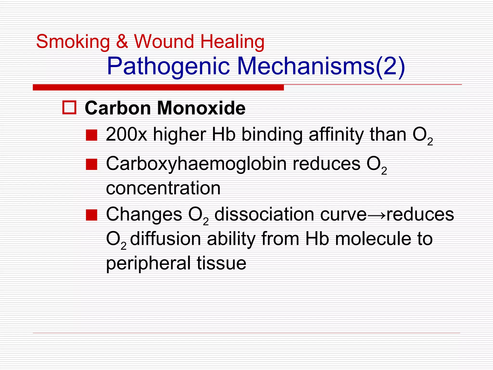 18. Smoking And Wound Healing | PPT