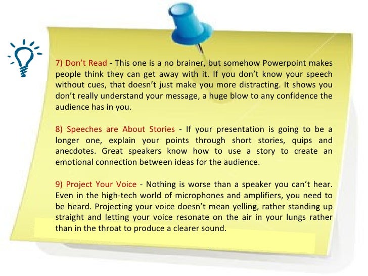 How to make good presentation slides image