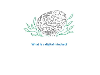 Developing a digital mindset - recording | PPTX